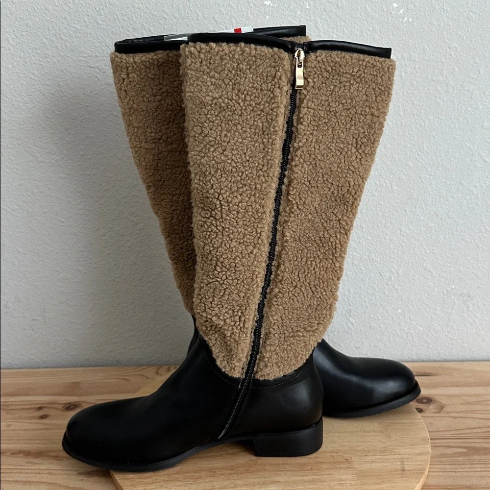 Torgeis Womens Misty Flat Heel Dress Boots